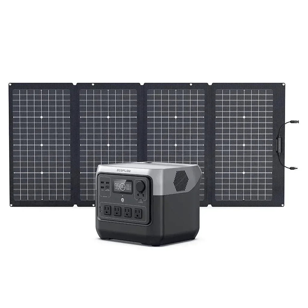 EcoFlow RIVER 2 Pro + 1*220W Portable Solar Panel - Green Vista Living