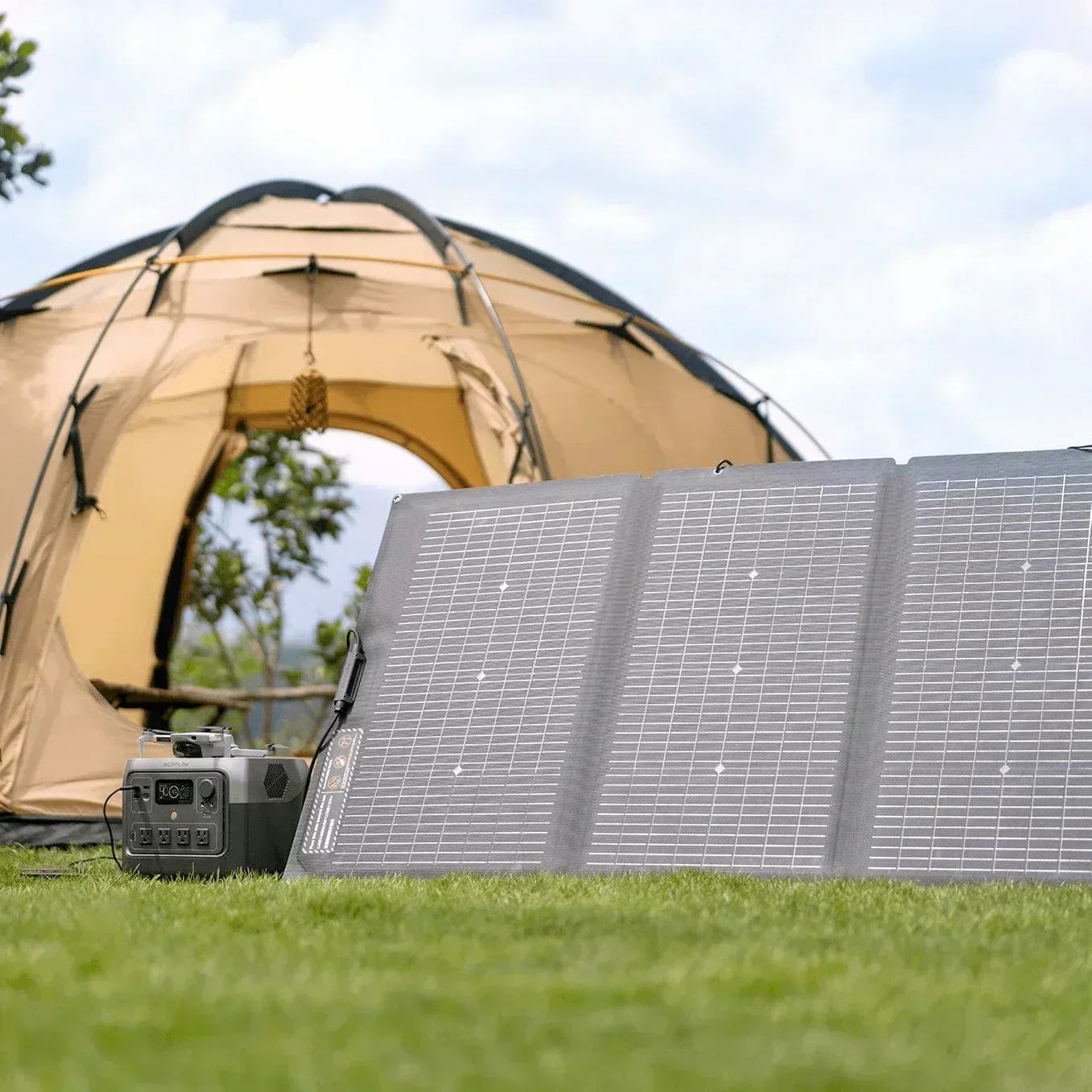 EcoFlow RIVER 2 Pro + 1*220W Portable Solar Panel - Green Vista Living