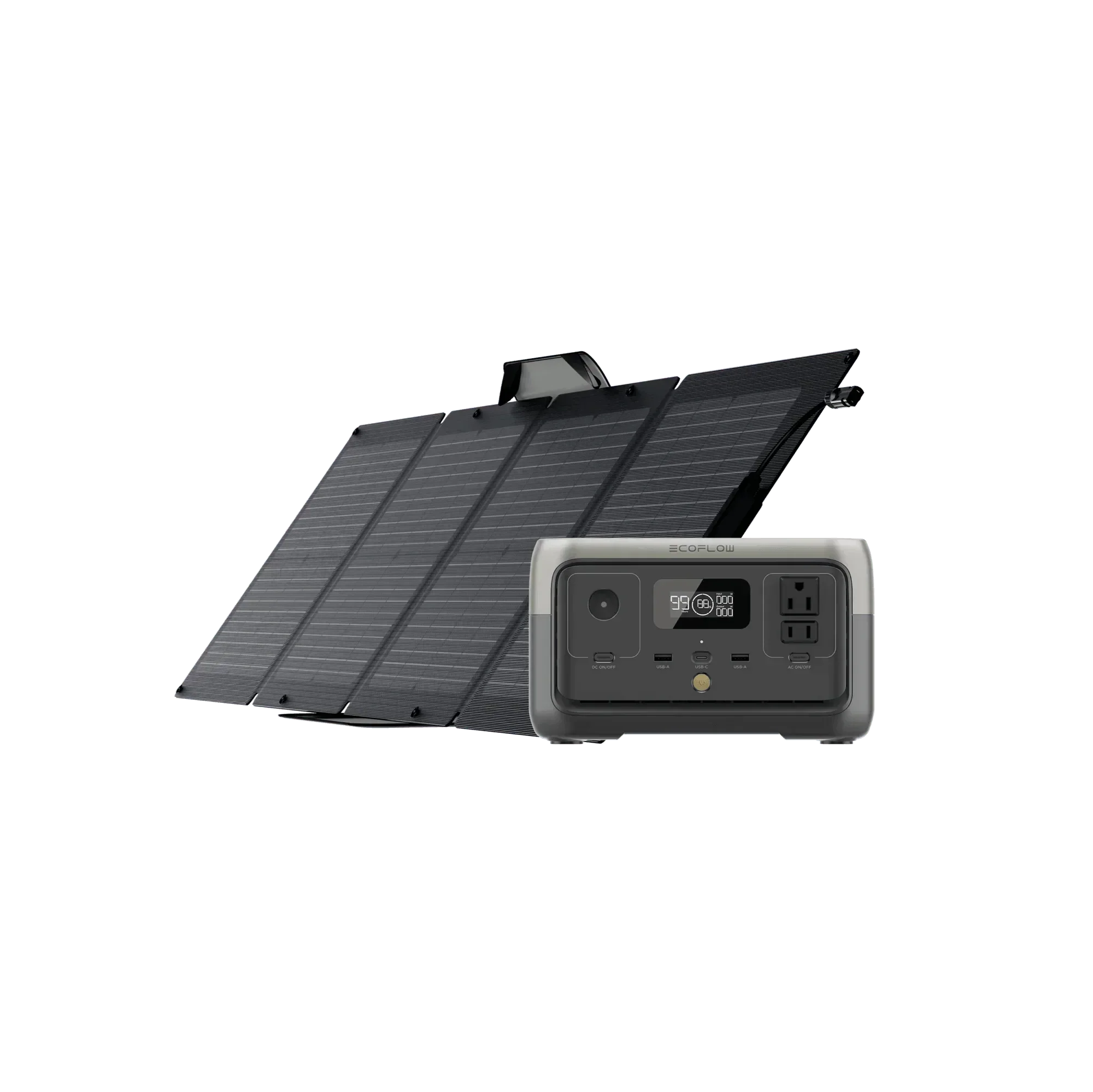 EcoFlow RIVER 2 Pro + 1*110W Portable Solar Panel - Green Vista Living