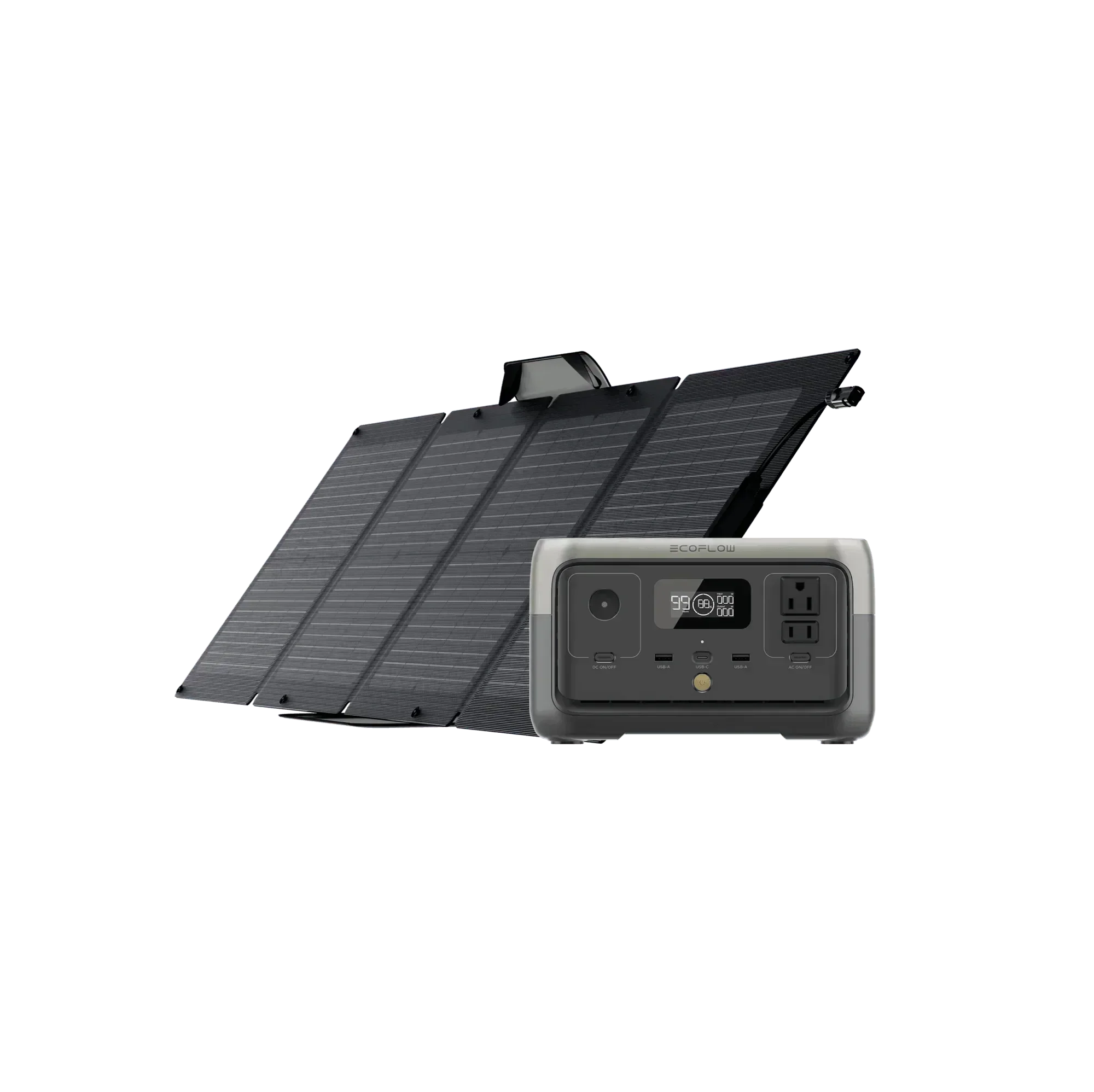 EcoFlow RIVER 2 Pro + 1*110W Portable Solar Panel - Green Vista Living