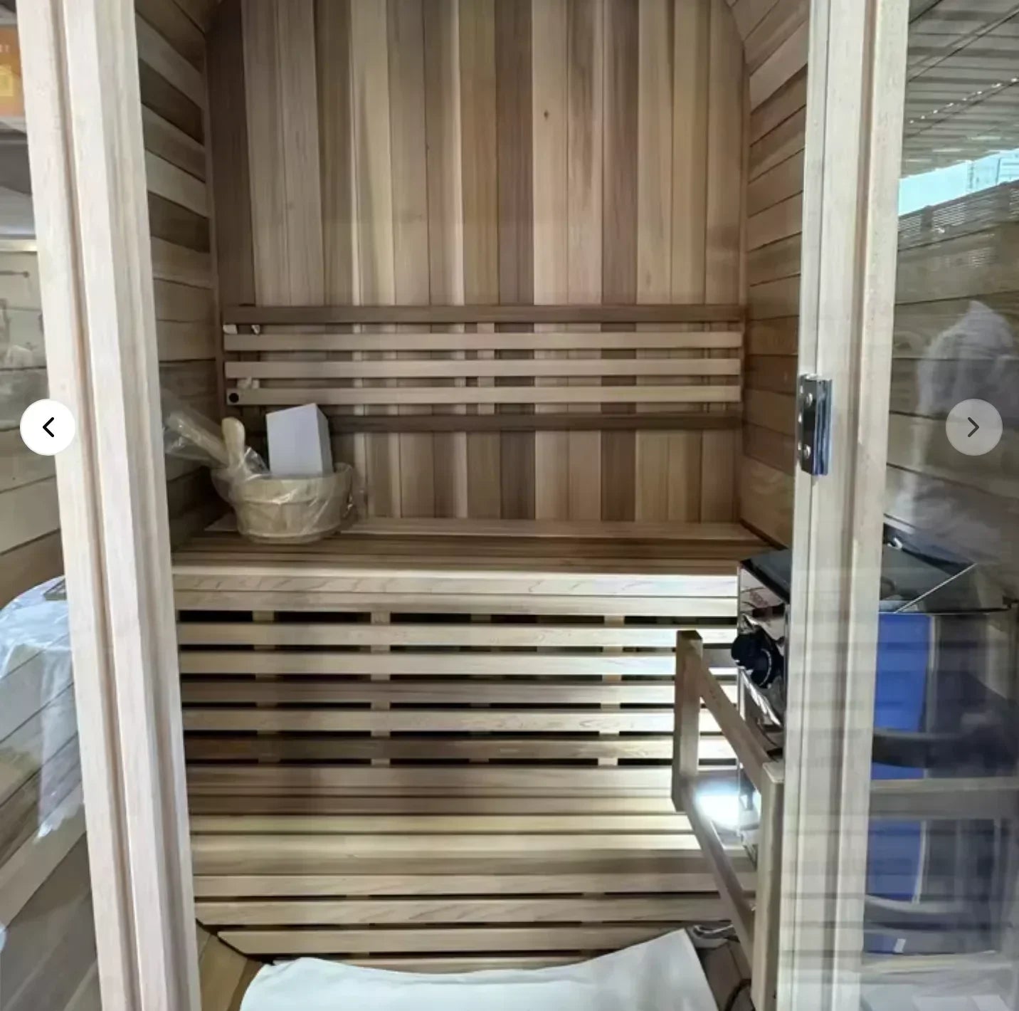 Orivon Wellness Auris One Luxury Outdoor Cedar Sauna - Green Vista Living