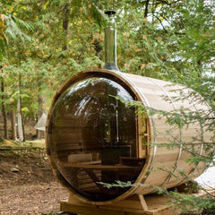 Dundalk Leisurecraft Chimney & Heat Shield with Water Tank for Saunas with Full Back Wall - Green Vista Living