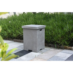 Elementi Square Removable Propane Tank Cover 17" x 17" - ONB01-105 - Green Vista Living