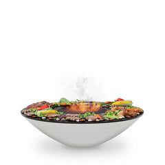 Arteflame XXL 40" Platinum Edition Fire Pit With Cooktop - Green Vista Living