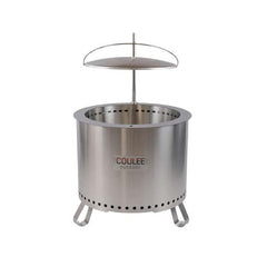 Coulee 17.5" Fire Pit Kit, Post, Fabric Cover, Fire Poker