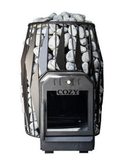 Cozy Heat OG Thru-Wall 18kW Wood Burning Sauna Stove