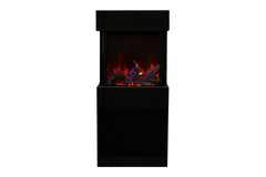 Amantii 2025WM Cube Lumina 3-Sided View Built In Indoor/Outdoor Electric Fireplace - Green Vista Living