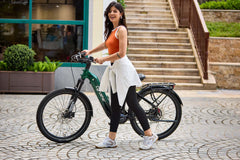 Cyrusher Path E-Bike | 59 Mi Range 750 W Power City Comfort
