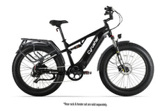 Cyrusher Rover Step-Over Full-Suspension E-Bike