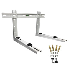 Folding Mounting Bracket for Mini Split Unit with Leveler - Green Vista Living