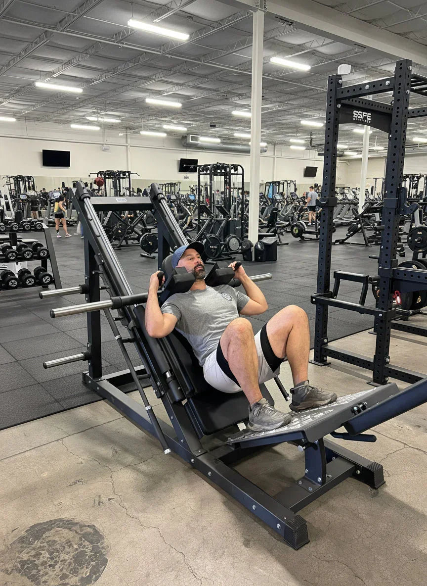 Plate Loaded 45° Leg Press & Hack Squat Machine (New) Sports & Fitness Exchange