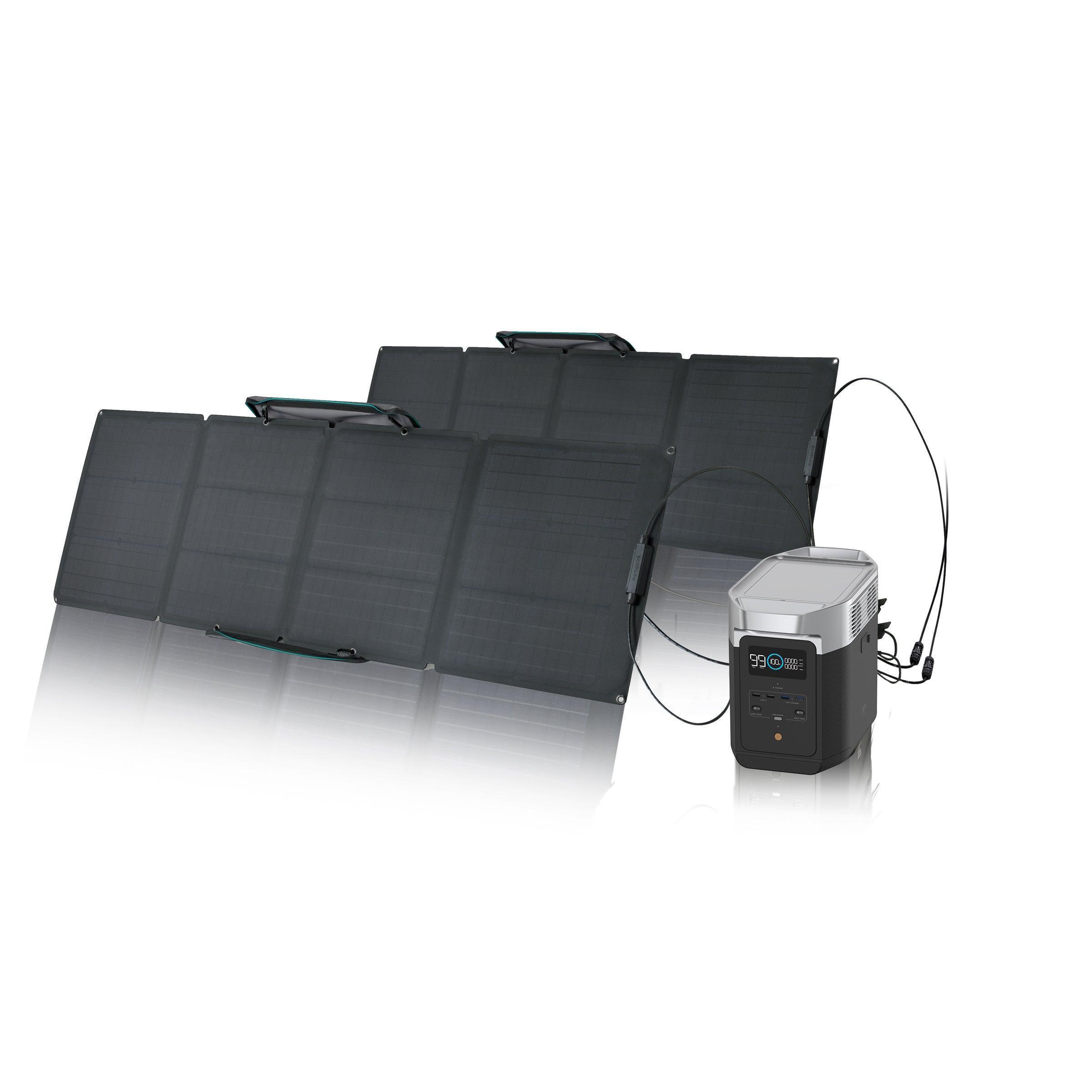 EcoFlow DELTA 2 + 110W Solar Panel - Green Vista Living