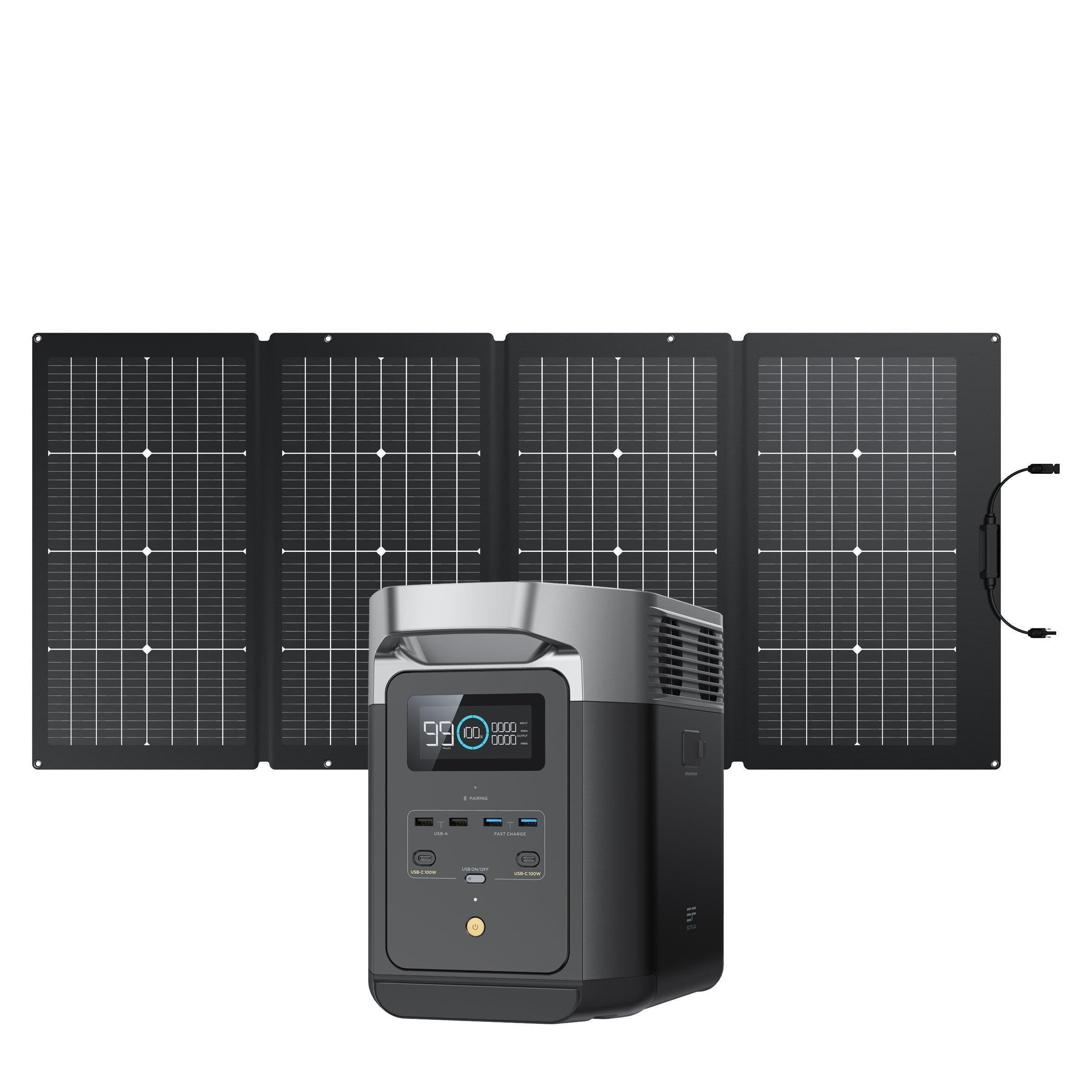 EcoFlow DELTA 2 + 220W Solar Panel - Green Vista Living