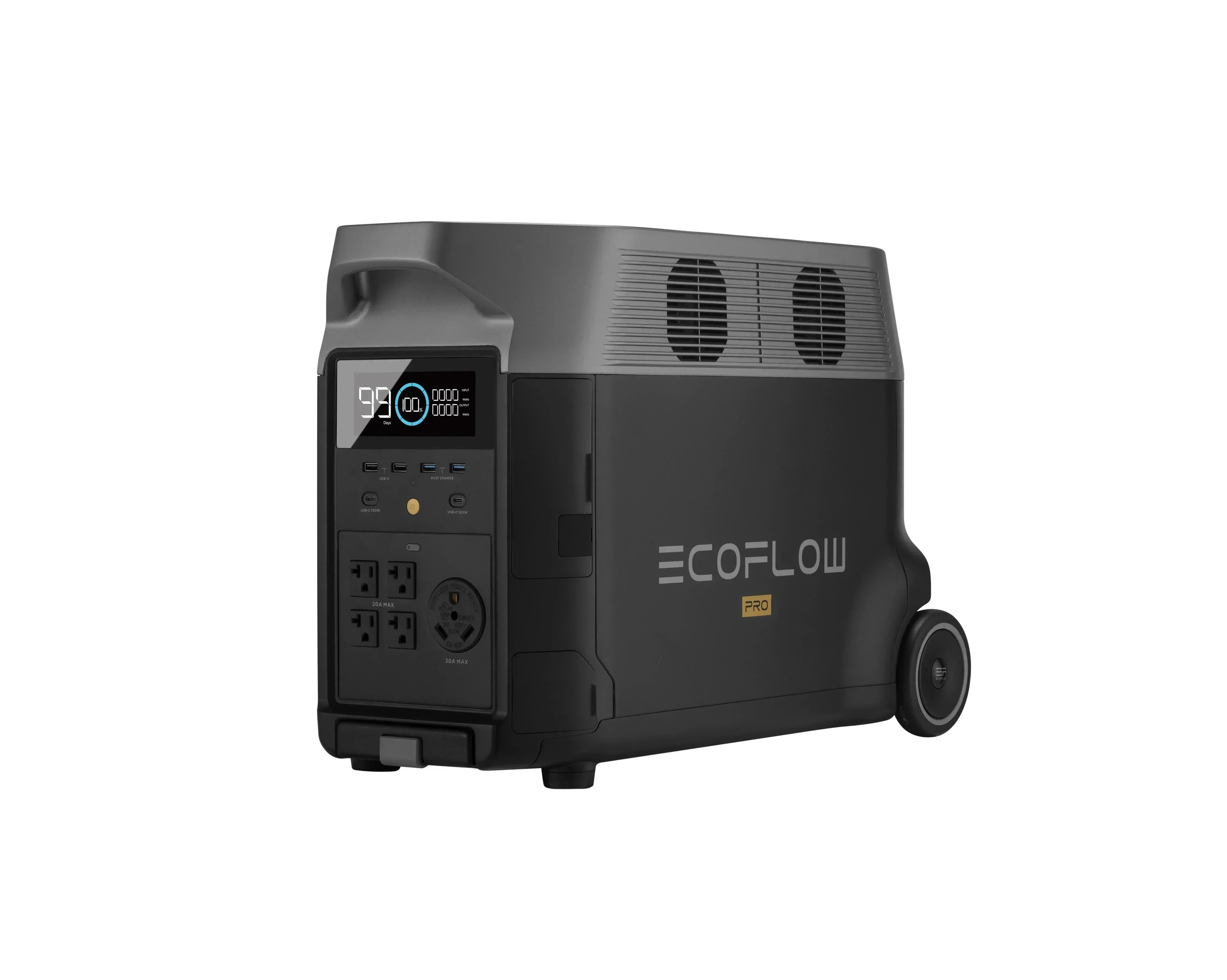 EcoFlow DELTA Pro Portable Power Station Solar Generator - Green Vista Living