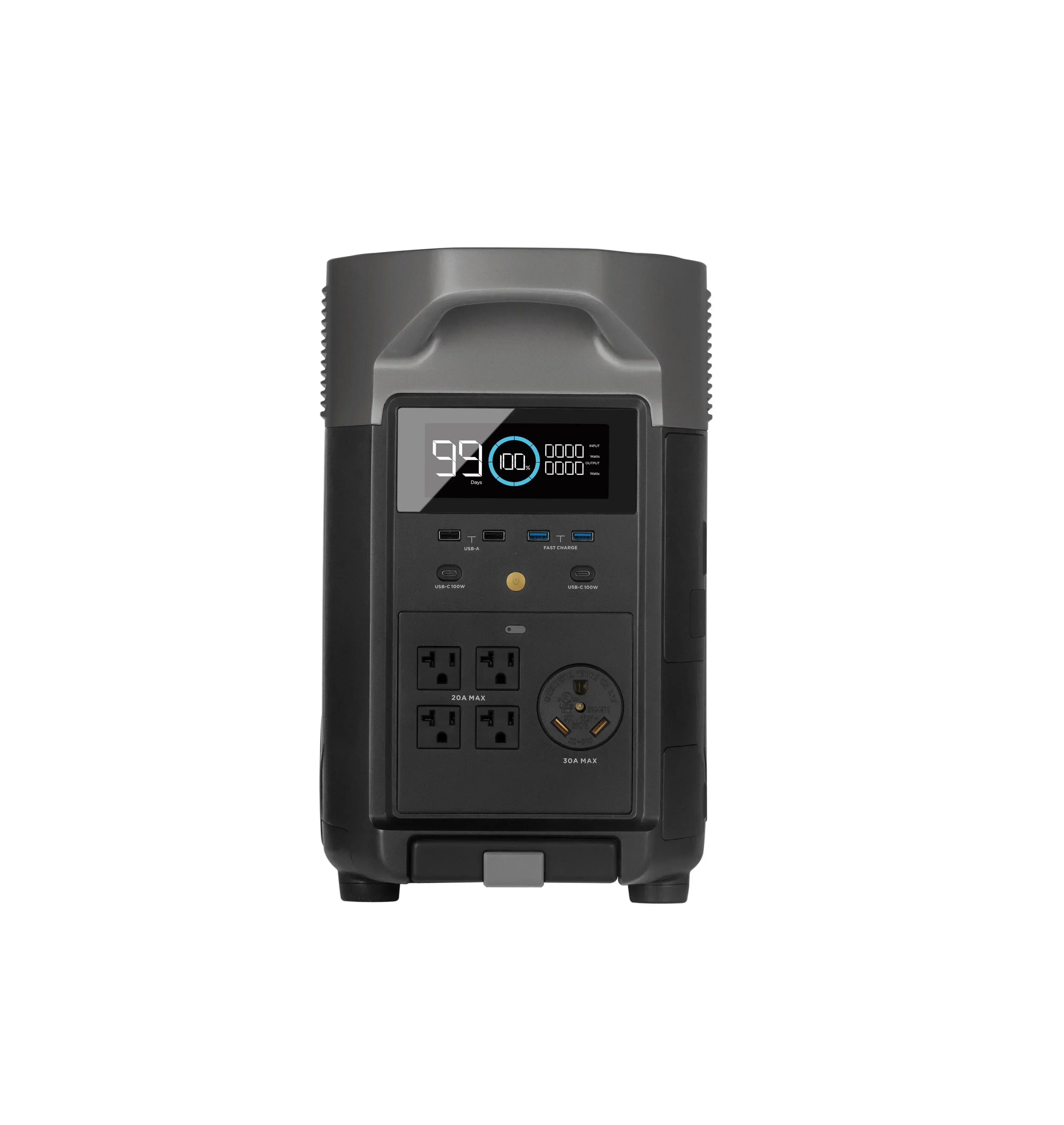 EcoFlow DELTA Pro Portable Power Station Solar Generator - Green Vista Living