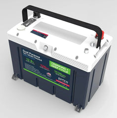 Epoch Batteries 12V 120Ah Pro Series - LiFePO4 Cranking & Deep Cycle Lithium Battery (Dual Purpose) - Green Vista Living