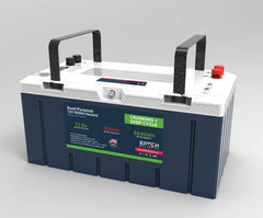 Epoch Batteries 12V 300Ah Pro Series - LiFePO4 Cranking & Deep Cycle Lithium Battery (Dual Purpose) - Green Vista Living
