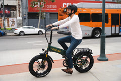 Vitilan I7 Pro Folding Full Suspension Electric Bike - Green Vista Living