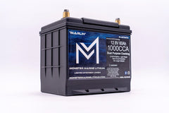 1000CCA 12V 60Ah Dual Purpose Cranking Lithium Battery - BLUETOOTH - MML-12CR60B - Green Vista Living