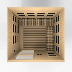 Golden Designs Elite Near Zero EMF Yoga / Wheelchair Sauna | GDI-6880-02 Elite | 8 Persons