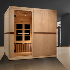 Golden Designs Elite Near Zero EMF Yoga / Wheelchair Sauna | GDI-6880-02 Elite | 8 Persons
