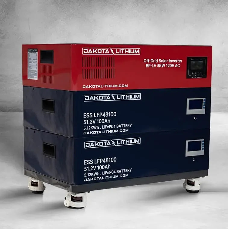 Dakota Lithium Home Backup Power & Solar Energy Storage System | 5-20 KWH Battery | 3,000W Inverter - Green Vista Living