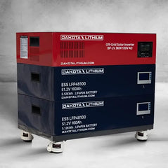 Dakota Lithium Home Backup Power & Solar Energy Storage System | 5-20 KWH Battery | 3,000W Inverter - Green Vista Living