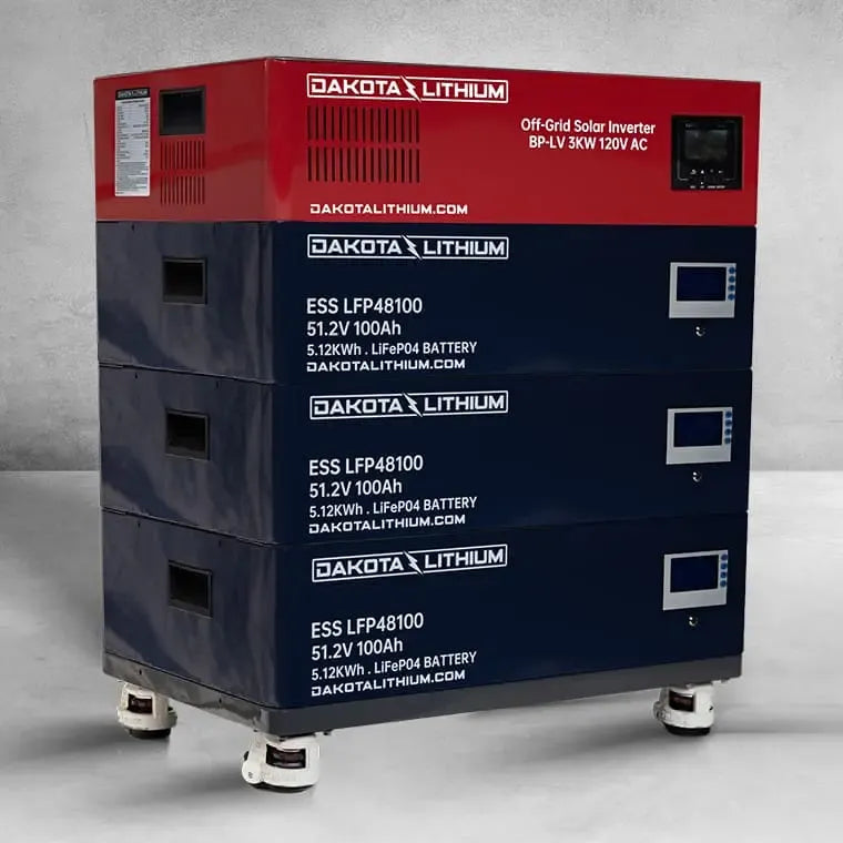 Dakota Lithium Home Backup Power & Solar Energy Storage System | 5-20 KWH Battery | 3,000W Inverter - Green Vista Living