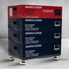 Dakota Lithium Home Backup Power & Solar Energy Storage System | 5-20 KWH Battery | 3,000W Inverter - Green Vista Living