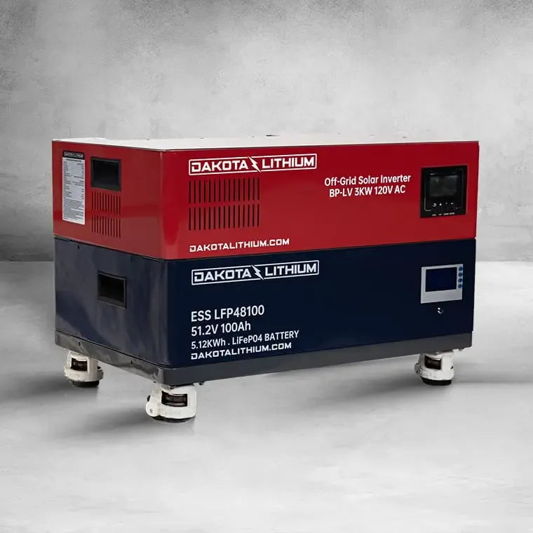 Dakota Lithium Home Backup Power & Solar Energy Storage System | 5-20 KWH Battery | 3,000W Inverter - Green Vista Living
