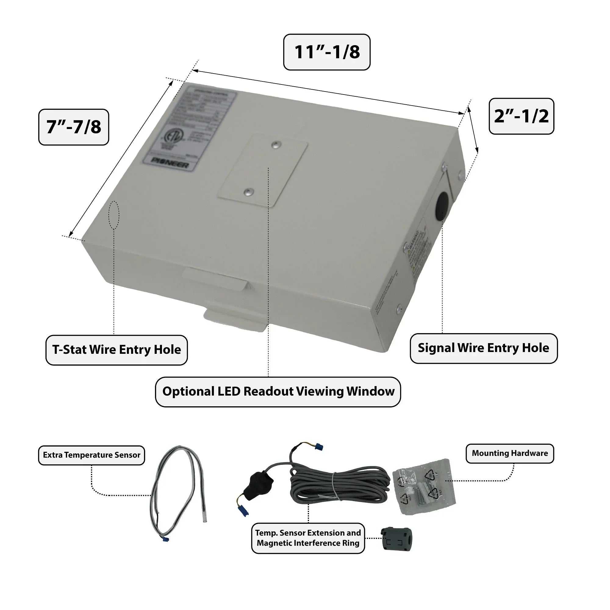 24V Interface Module Kit for Pioneer® Quantum Series 230V Mini Split Systems - Green Vista Living