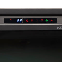 Dimplex Nova 33" Plug-in Electric Firebox With Acrylic Crystals Ember Bed