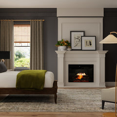 Dimplex Revillusion 24" Built-in Electric Firebox With Black Backer