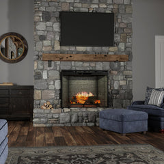 Dimplex Revillusion 24" Built-in Electric Firebox With Neutral Brick Backer