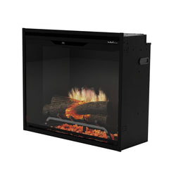 Dimplex Revillusion 30" Built-in Electric Firebox With Black Backer