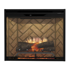 Dimplex Revillusion 30" Built-in Electric Firebox With Herringbone Backer