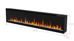 Dimplex Vital Essence 74" Built-in Linear Electric Fireplace
