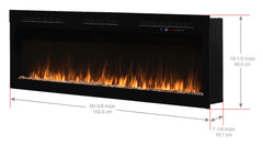 Dimplex Vital Sense 60" Built-in Linear Electric Fireplace