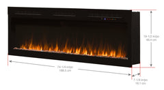 Dimplex Vital Sense 74" Built-in Linear Electric Fireplace