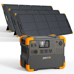 PECRON E1500LFP Expandable Portable Power Station 2200W 1536Wh - Green Vista Living