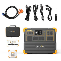 PECRON E3600LFP Portable Power Station 3600W 3072Wh - Green Vista Living