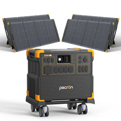 PECRON E3800LFP Portable Power Station 4200W 3840Wh - Green Vista Living