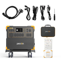 PECRON E3800LFP Portable Power Station 4200W 3840Wh - Green Vista Living