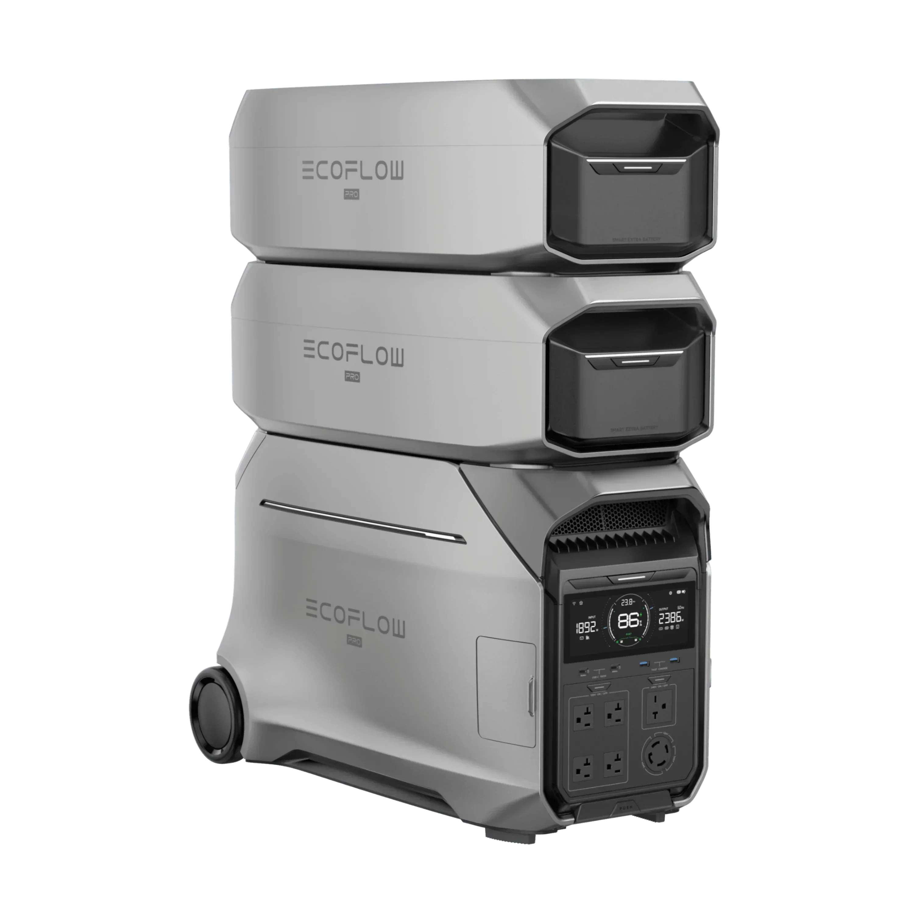 EcoFlow DELTA Pro 3 + DELTA Pro 3 Extra Battery - Green Vista Living