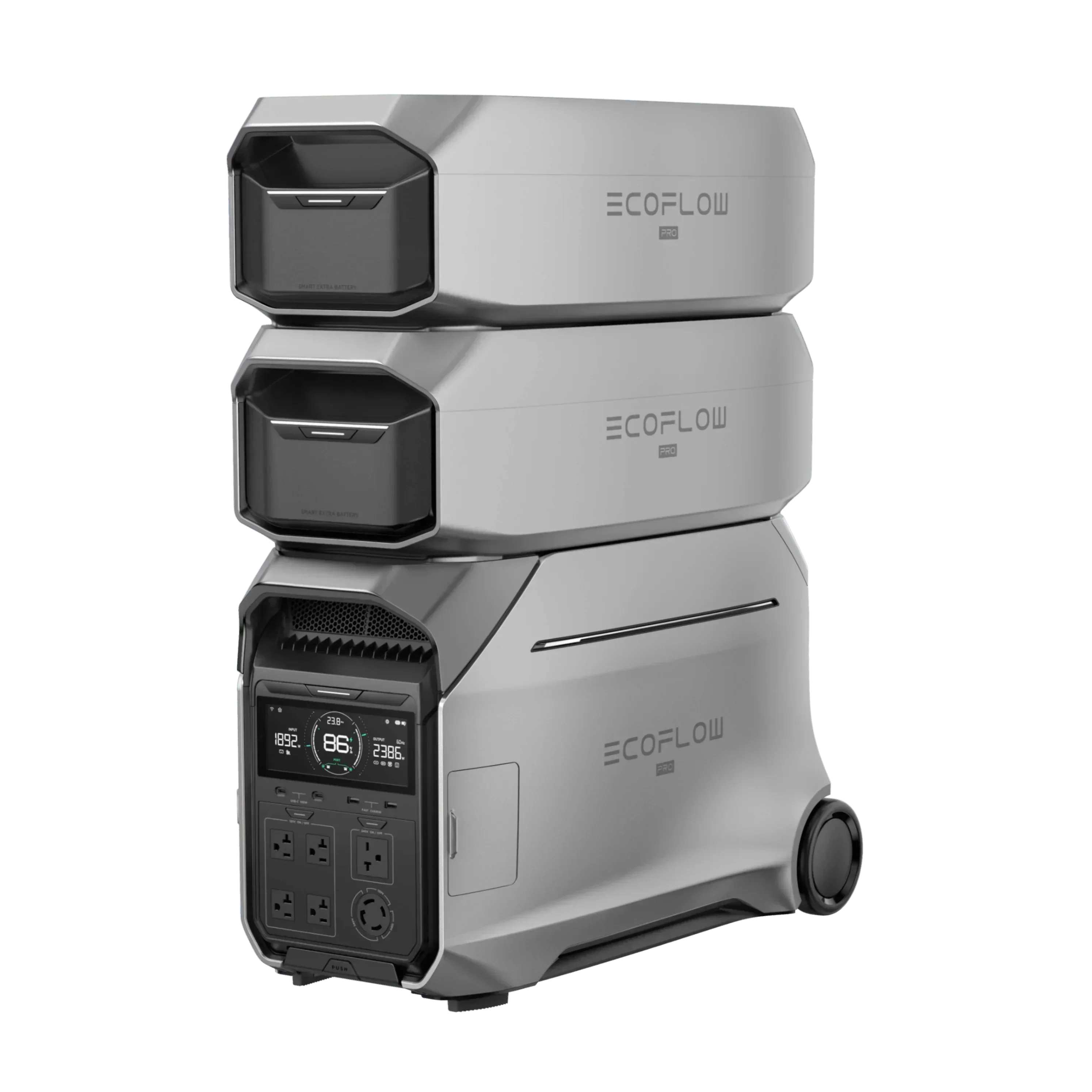 EcoFlow DELTA Pro 3 + DELTA Pro 3 Extra Battery - Green Vista Living