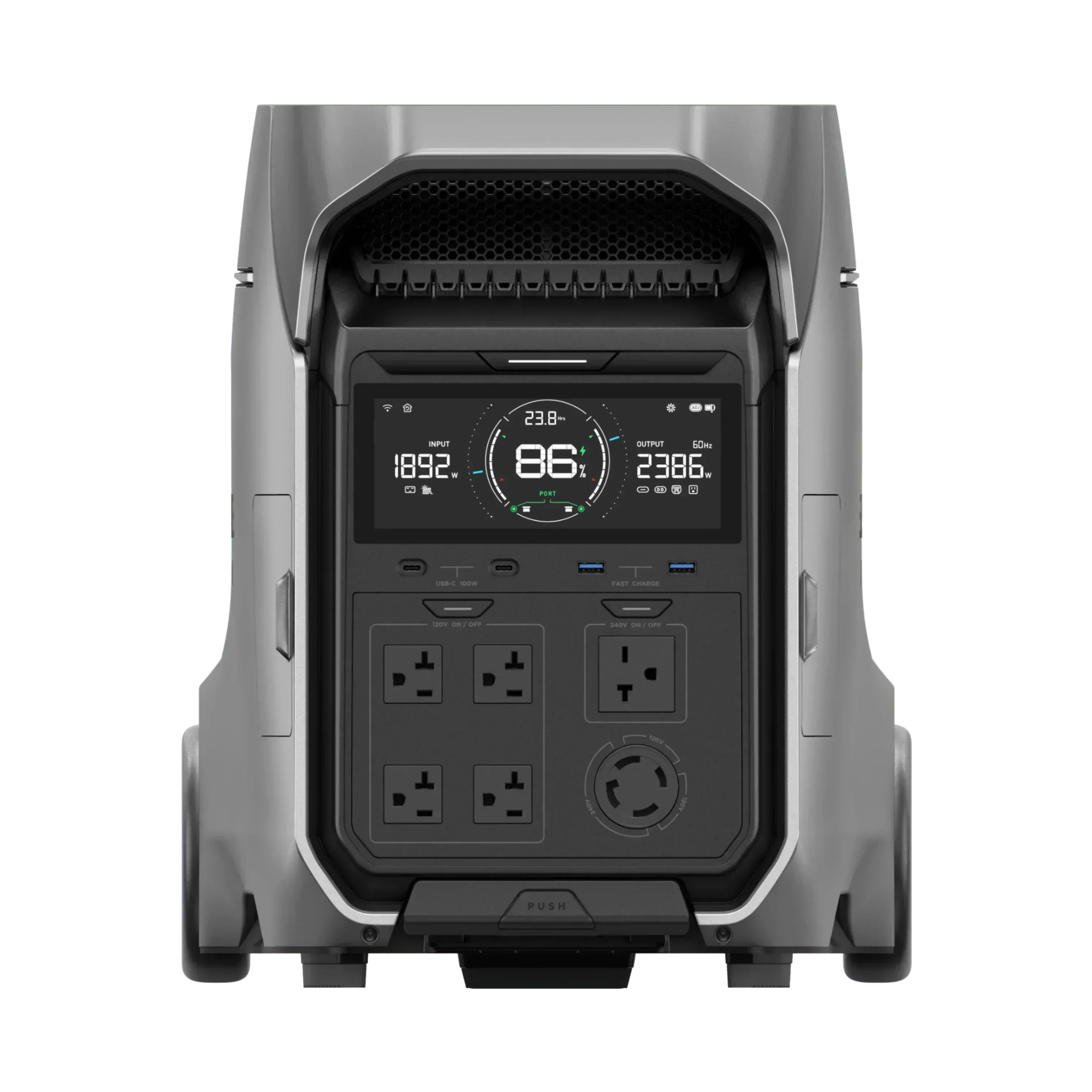 EcoFlow DELTA Pro 3 Portable Power Station Solar Generator - Green Vista Living