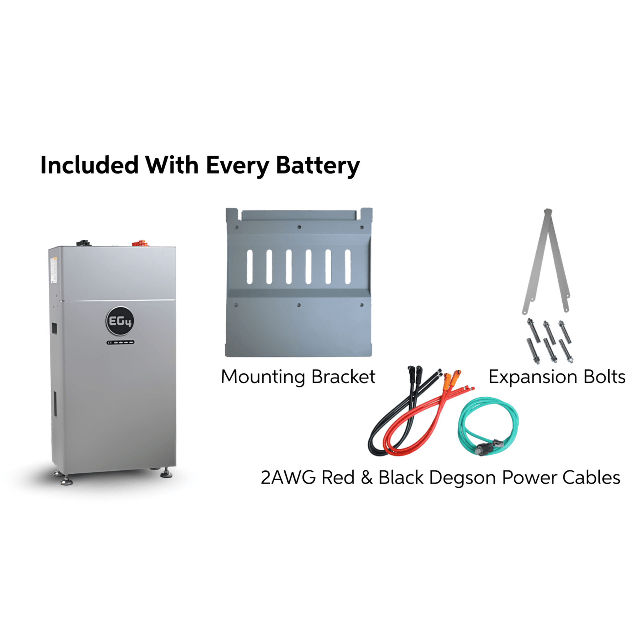 EG4 WallMount Indoor Battery 48V 314Ah | 16kWh UL9540A | Self-Heating (PRE-ORDER) EG4