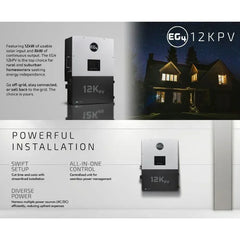 EG4 12kPV Hybrid Inverter 12000W Input 120/240V Split Phase | All-In-One Hybrid Solar Inverter - Green Vista Living