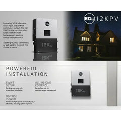 EG4 12kPV Hybrid Inverter 12000W Input 120/240V Split Phase | All-In-One Hybrid Solar Inverter - Green Vista Living