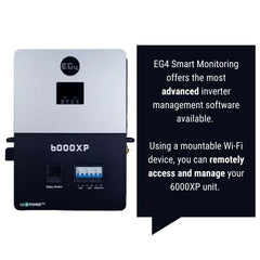 EG4 6K XP Off-Grid Inverter 6,000W Output | 48V 120/240V Split Phase | All-In-One Solar Inverter - Green Vista Living
